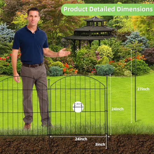 Decorative Garden Fence (17 Sq Ft)