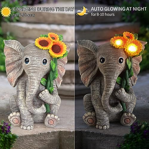 Outdoor Elephant Statue Decor