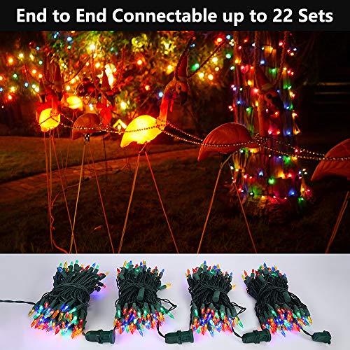 Multicolor Christmas Lights Connectable (66 Foot)