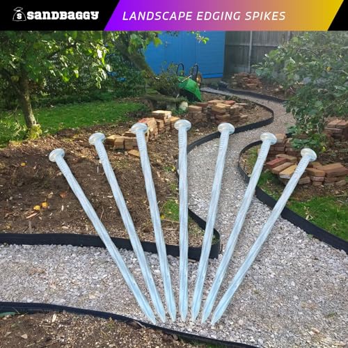 6 Inch Galvanized Landscape Edging Spikes