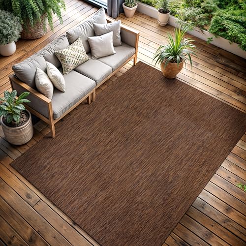 Outdoor Rug 5x7 Modern Area Rugs for Indoor and Outdoor Patios and Porches