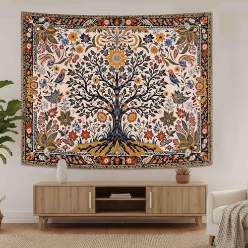 Folk Art Wall Tapestry