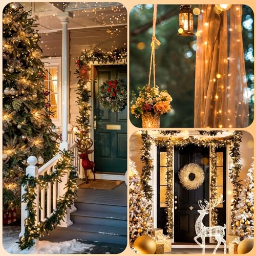 6 Pack 33FT Fairy Lights Battery Operated with Timer & Remote (6 Count)