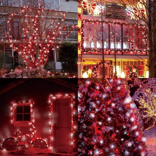 Red White Valentine's String Lights (200 Count)