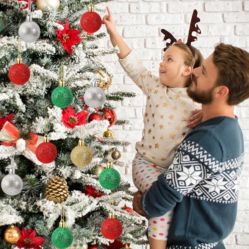 24Pcs Christmas Ornaments (24 Count)