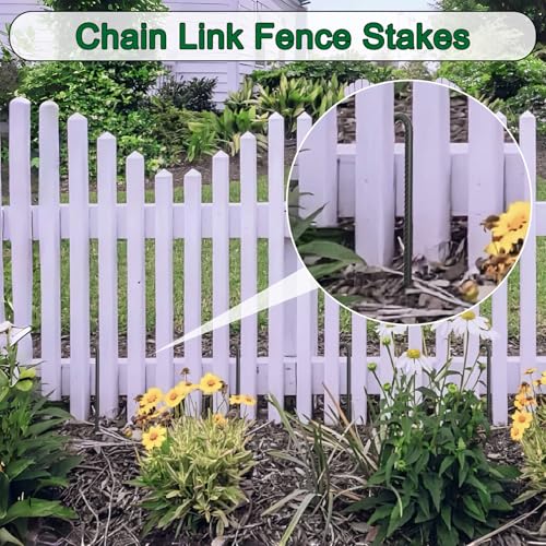 18 Inch Steel J Hook Rebar Ground Stakes 16 Pack 1 (16 Count)