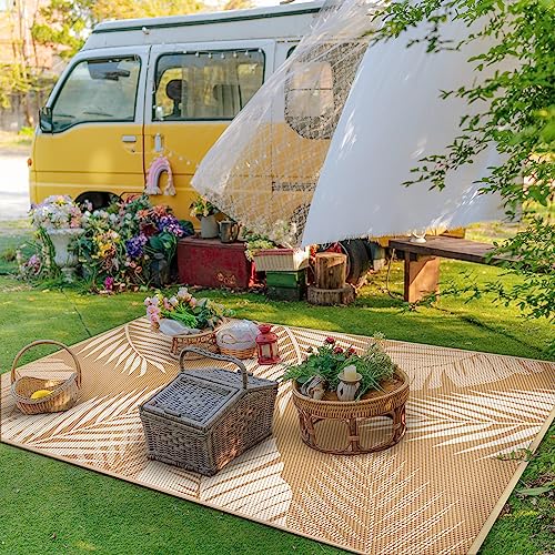 Outdoor Rug Waterproof Plastic Rugs for Patio