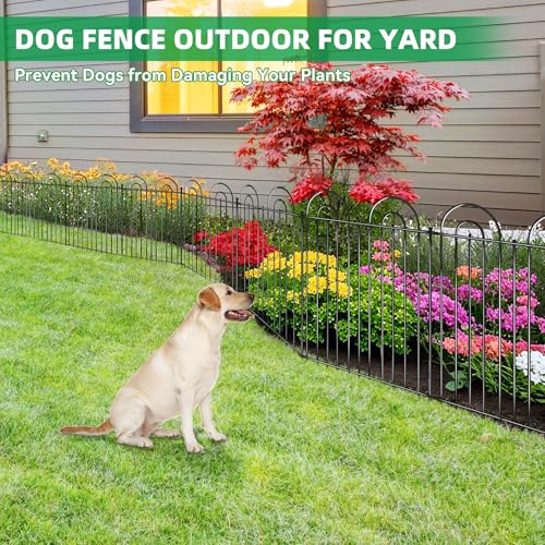 15 Panels No Dig Decorative Garden Fence