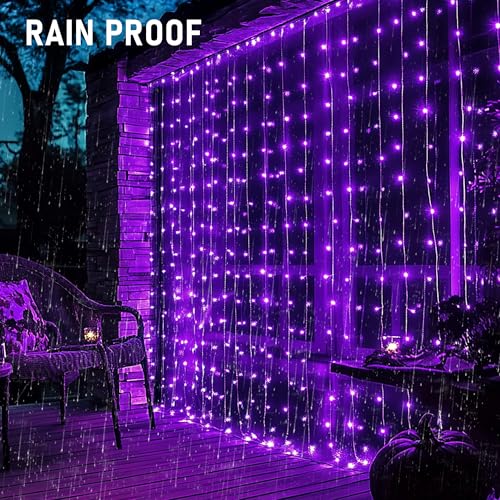300 LED Christmas Curtain String Lights