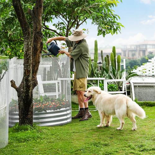 3×3×3ft Galvanized Raised Garden Bed Kit