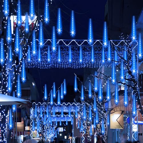Outdoor Christmas Lights Meteor Shower Light UL Certified (8 Count)