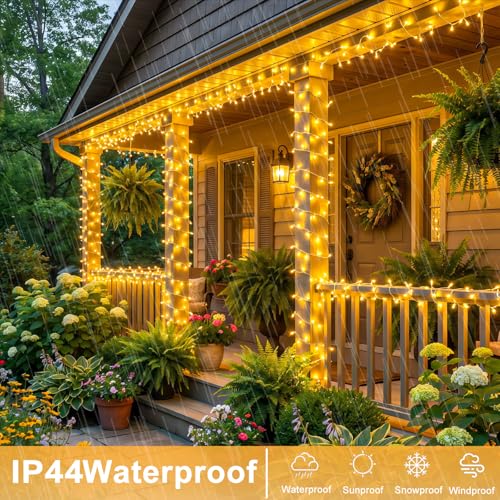 131FT 400 LED Christmas Lights Outdoor