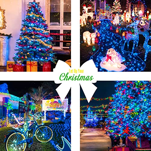 33ft 100 LED Blue Christmas Tree Lights (33 Foot)