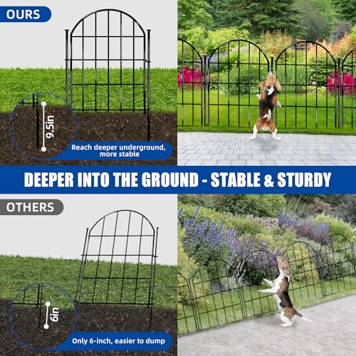 32 Pack Decorative Garden Fence (577.6 Sq Ft)
