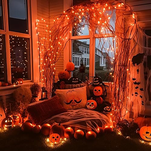 Halloween Lights Orange Lights