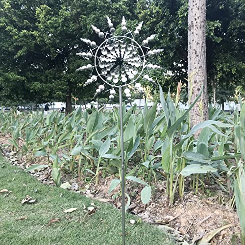 Unique and Magical Metal Windmill