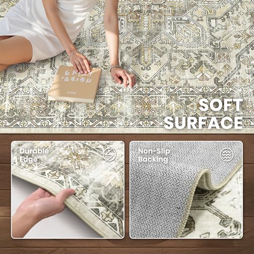 6x9 Area Rugs for Living Room (54 Count)
