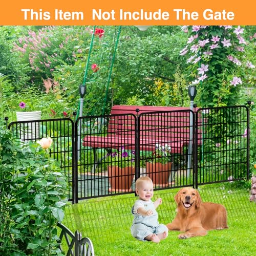 Doorless Garden Fences and Borders for Dogs (14 Count)