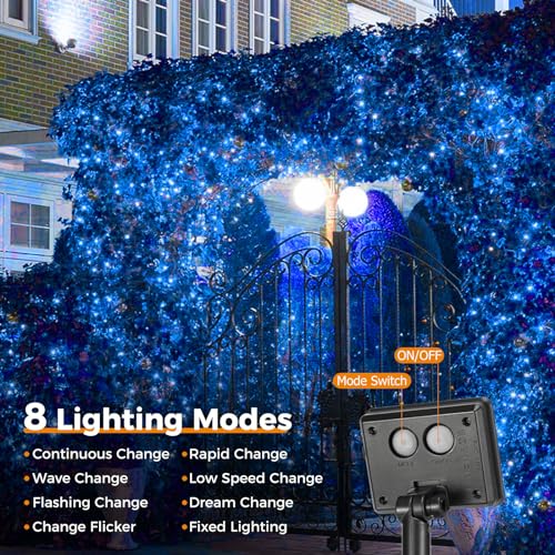 2 Pack Solar String Lights Outdoor (2 Count)