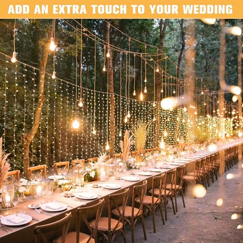 900 LED Curtain Lights (29.5 Foot)