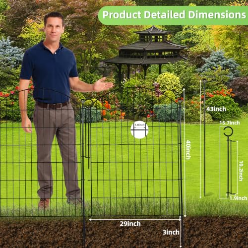 Decorative Garden Fence (17 Sq Ft)
