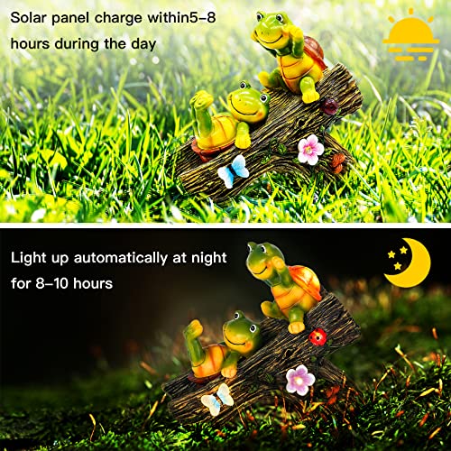 Garden Turtle Figurines Outdoor Decorations