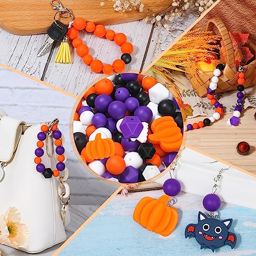 145 PCS Halloween Silicone Beads Kit