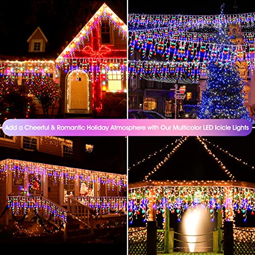 Christmas Icicle Lights Outdoor