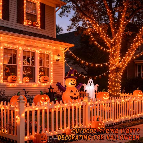 600 LED Halloween Lights Outdoor (168 Foot)