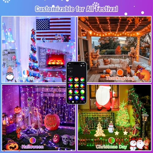 800 LED RGB String Light Outdoor Indoor (264 Foot)