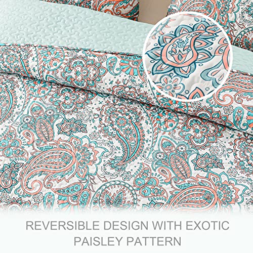 Reversible Boho California King Quilt