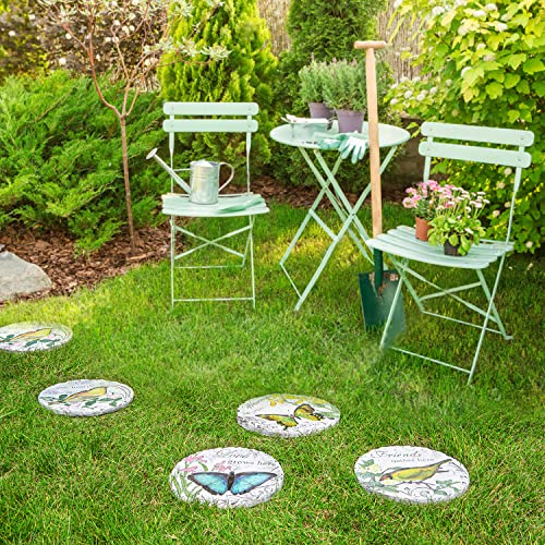 3PC Pretty Garden Stepping Stones (3 Count)