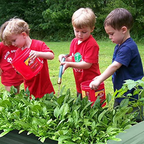 4x2x1ft Green Metal Raised Garden Bed Kit