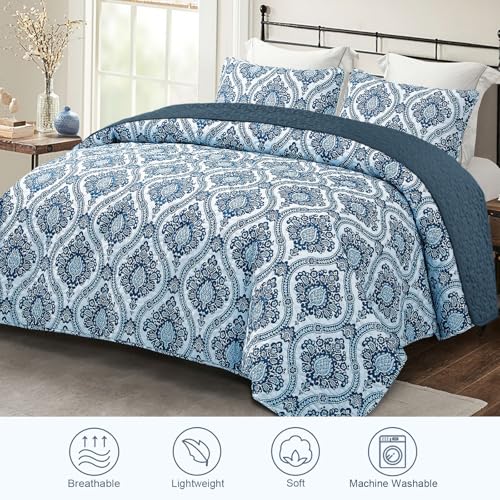 Reversible Boho California King Quilt