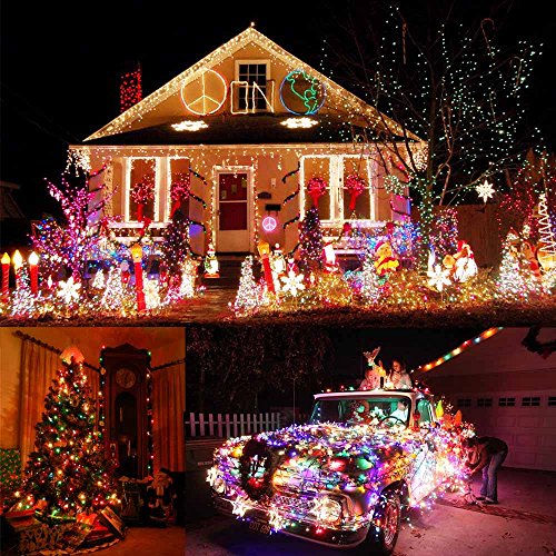 Multicolor Christmas Lights Connectable (66 Foot)