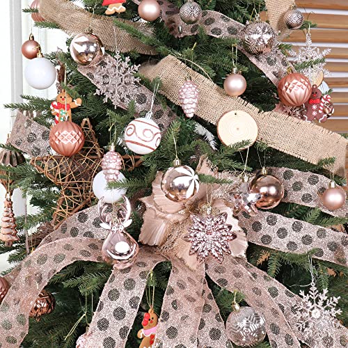 100 Pack Various Shatterproof Christmas Balls (100 Count)