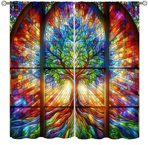 Stained Glass Curtains