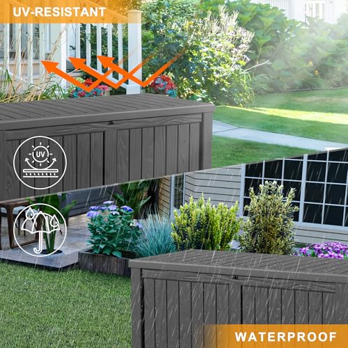 120 Gallon Large Deck Box