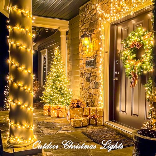 1000 LED Christmas String Lights with Remote (174 Foot)