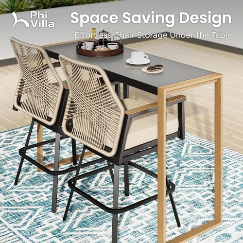Outdoor Bar Table for 2