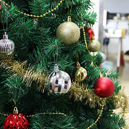 Christmas Ball Ornaments (34 Count)
