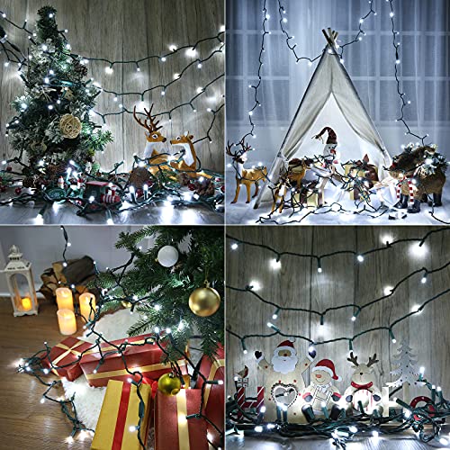 5MM Wide Angle Christmas Lights Cool White