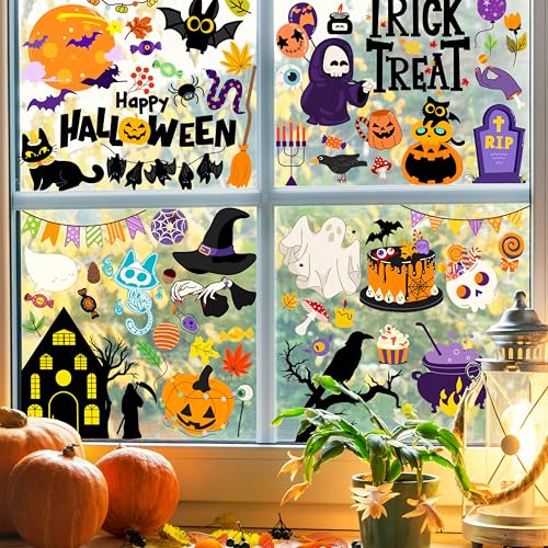 Halloween Window Clings