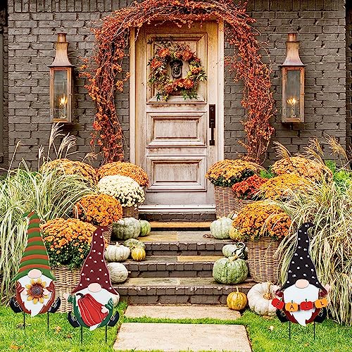 Fall Decorations for Home Outdoor (3 Count)