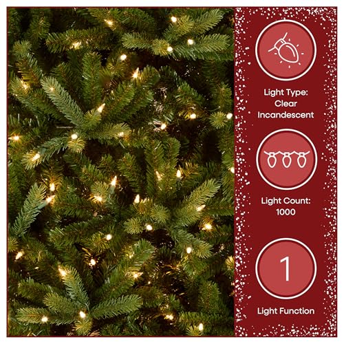 7.5ft Pre Lit Jersey Fraser Fir Medium Christmas Tree