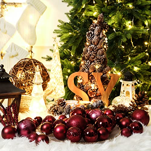 Christmas Ball Ornaments for Christmas Decorations (45 Count)