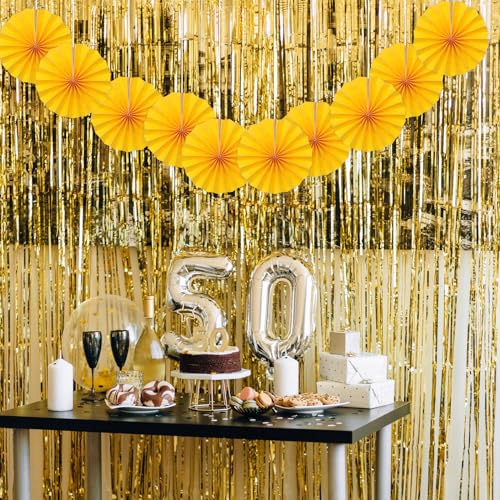 Yellow Birthday Decorations