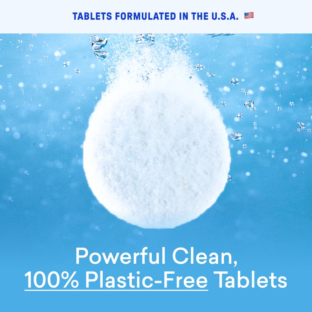 100% Plastic Free Toilet Bowl Cleaner Tablets (28 Count)