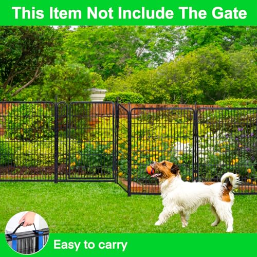 Tall Garden Fence Without Gate (18 Foot)
