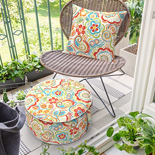 Inflatable Ottoman Stool D21 xH9 for Outdoor
